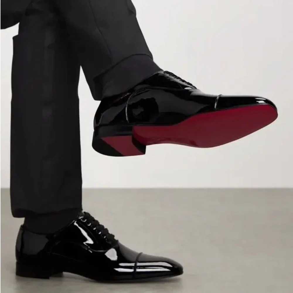 chinese dress ladies Amazon.com | Dockorio Mens Leather Formal Oxford Lace up Dress Shoes Brown main image 0